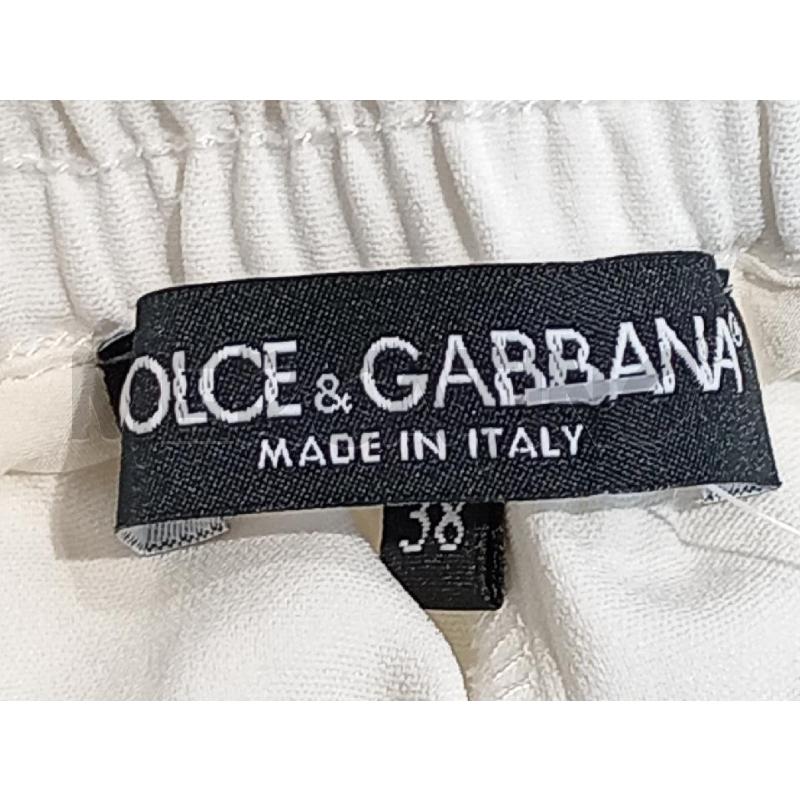PANTALONE DONNA DOLCE & GABBANA BIANCO BANDA LATERALE | Mercatino dell'Usato Moncalieri bengasi 5