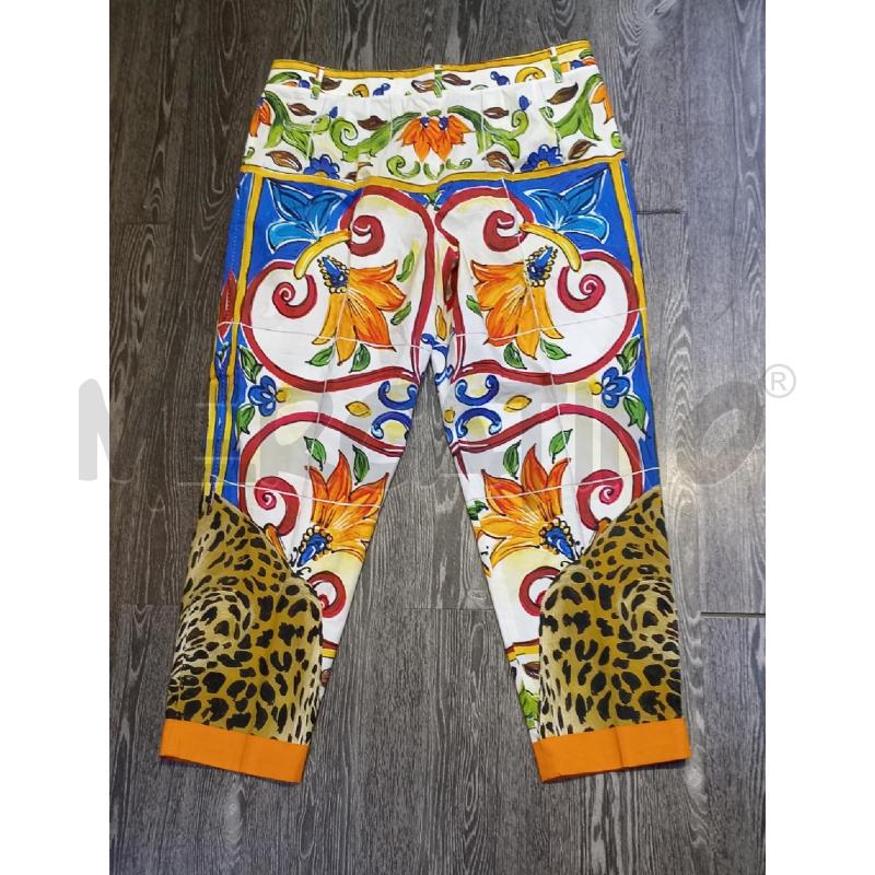 PANTALONE DONNA DOLCE & GABBANA LINEA SICILIA | Mercatino dell'Usato Moncalieri bengasi 2