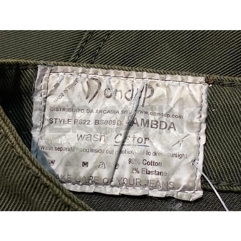 PANTALONE DONNA DOND UP VERDE  | Mercatino dell'Usato Moncalieri bengasi 5