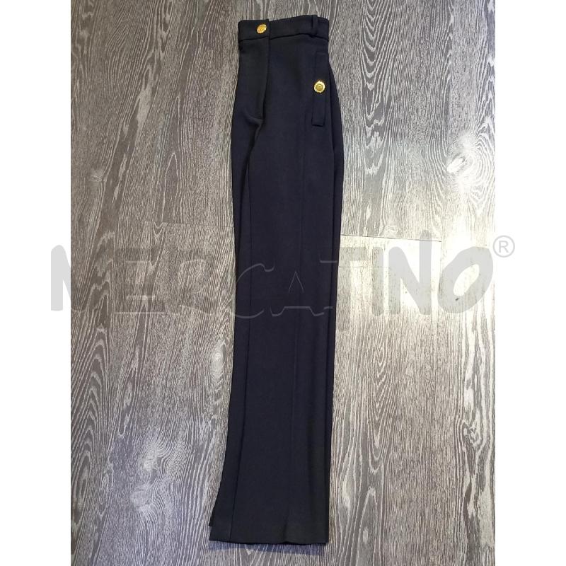 PANTALONE DONNA ELISABETTA FRANCHI NERO BOTTONI DORATI  | Mercatino dell'Usato Moncalieri bengasi 3