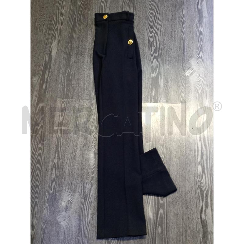 PANTALONE DONNA ELISABETTA FRANCHI NERO BOTTONI DORATI  | Mercatino dell'Usato Moncalieri bengasi 4