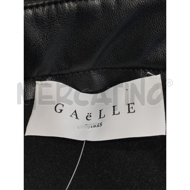 PANTALONE DONNA GAELLE NERO ECOPELLE BOTTONI DORATI | Mercatino dell'Usato Moncalieri bengasi 5