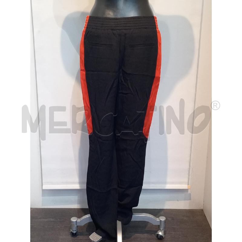 PANTALONE DONNA GIVENCHY NERO BANDE LATERALI ROSSE E BIANCHE | Mercatino dell'Usato Moncalieri bengasi 2
