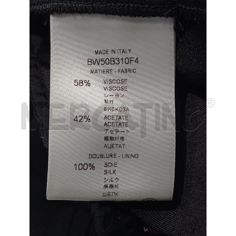 PANTALONE DONNA GIVENCHY NERO BANDE LATERALI ROSSE E BIANCHE | Mercatino dell'Usato Moncalieri bengasi 5