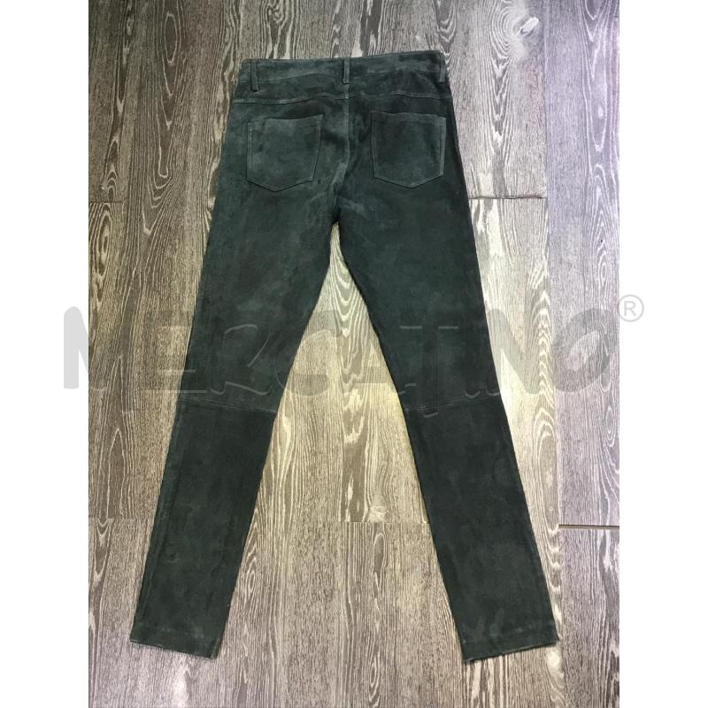 PANTALONE DONNA GOITRE VERDE SCAMOSCIATO | Mercatino dell'Usato Moncalieri bengasi 2