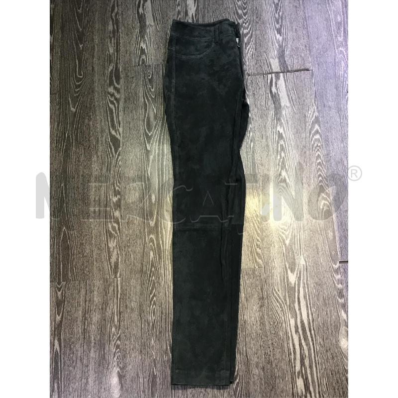 PANTALONE DONNA GOITRE VERDE SCAMOSCIATO | Mercatino dell'Usato Moncalieri bengasi 5