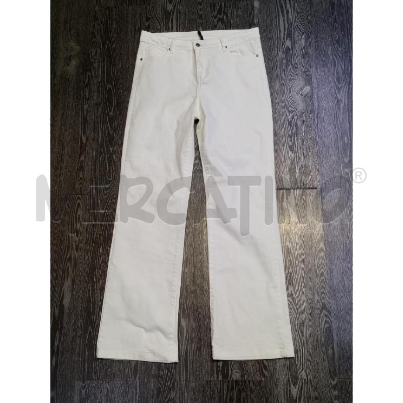PANTALONE DONNA GOLDEN POINT BIANCO | Mercatino dell'Usato Moncalieri bengasi 1
