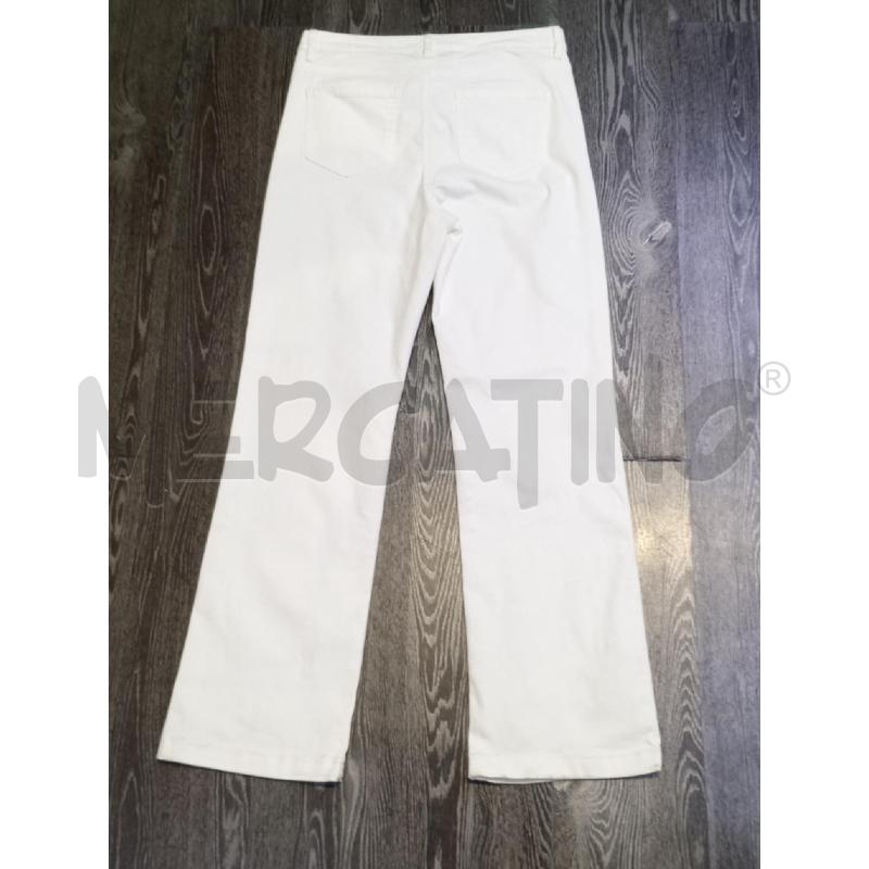 PANTALONE DONNA GOLDEN POINT BIANCO | Mercatino dell'Usato Moncalieri bengasi 2