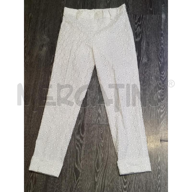 PANTALONE DONNA HERNO BIANCO SAN GALLO  | Mercatino dell'Usato Moncalieri bengasi 1