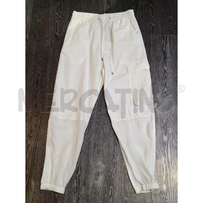 PANTALONE DONNA ICEBERG BIANCO ELASTICO FONDO | Mercatino dell'Usato Moncalieri bengasi 1