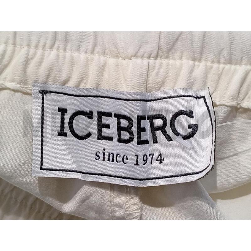PANTALONE DONNA ICEBERG BIANCO ELASTICO FONDO | Mercatino dell'Usato Moncalieri bengasi 5