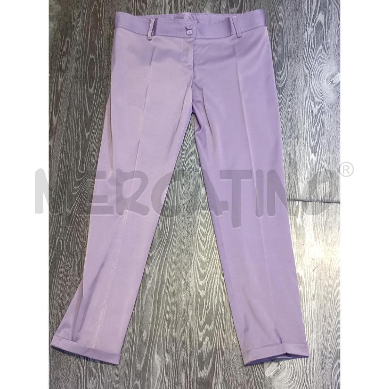 PANTALONE DONNA IMPERIAL VIOLA LUCIDO  | Mercatino dell'Usato Moncalieri bengasi 1