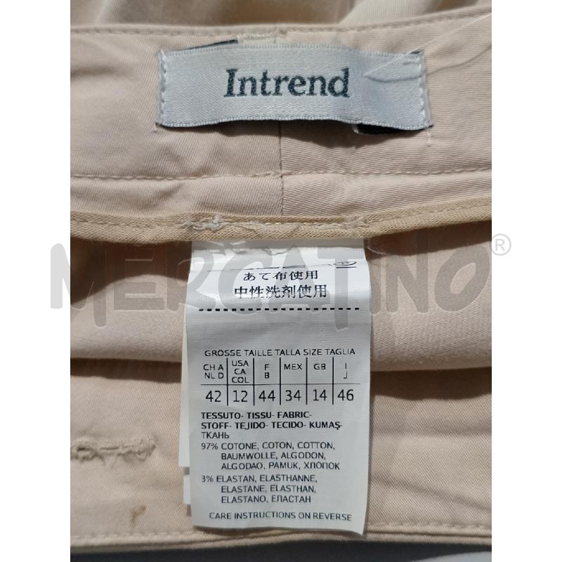 PANTALONE DONNA INTREND BEIGE | Mercatino dell'Usato Moncalieri bengasi 5