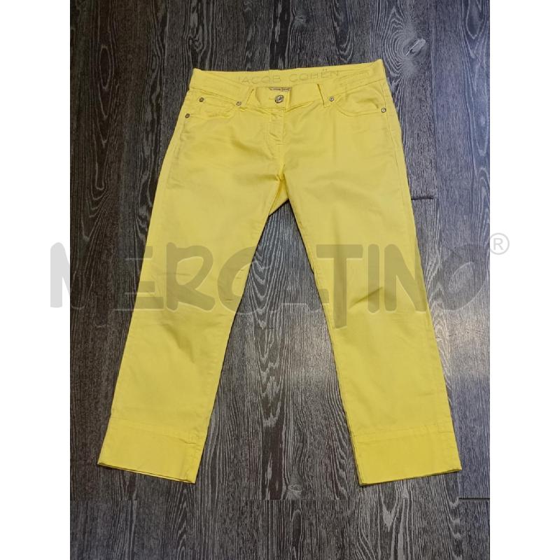 PANTALONE DONNA JACOB COHEN GIALLO | Mercatino dell'Usato Moncalieri bengasi 1