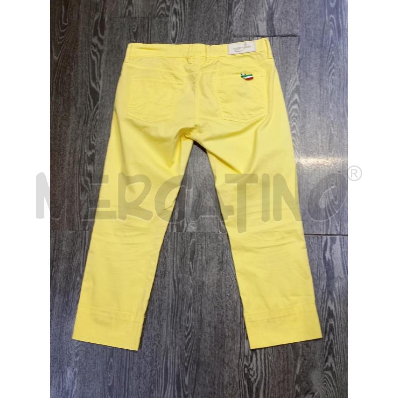 PANTALONE DONNA JACOB COHEN GIALLO | Mercatino dell'Usato Moncalieri bengasi 2