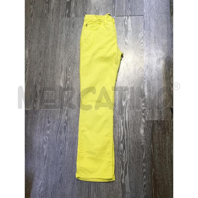 PANTALONE DONNA JUST CAVALLI GIALLO | Mercatino dell'Usato Moncalieri bengasi 3