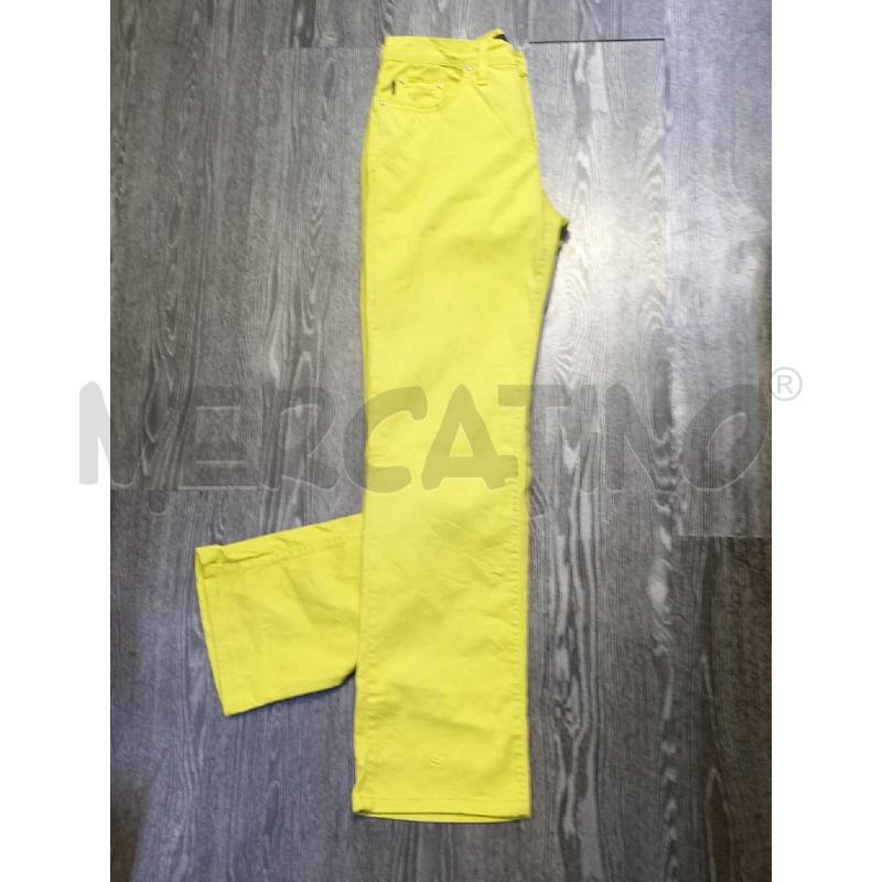PANTALONE DONNA JUST CAVALLI GIALLO | Mercatino dell'Usato Moncalieri bengasi 4