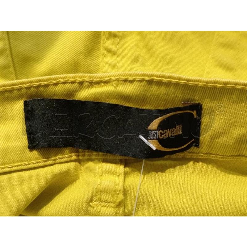 PANTALONE DONNA JUST CAVALLI GIALLO | Mercatino dell'Usato Moncalieri bengasi 5