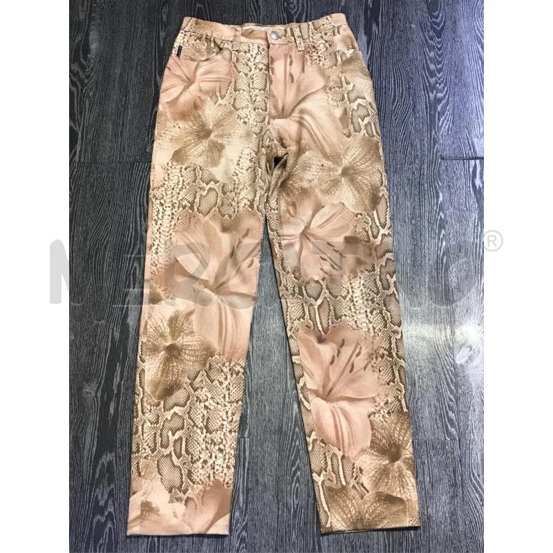 PANTALONE DONNA KRIZIA MARRONE PITONATO | Mercatino dell'Usato Moncalieri bengasi 1