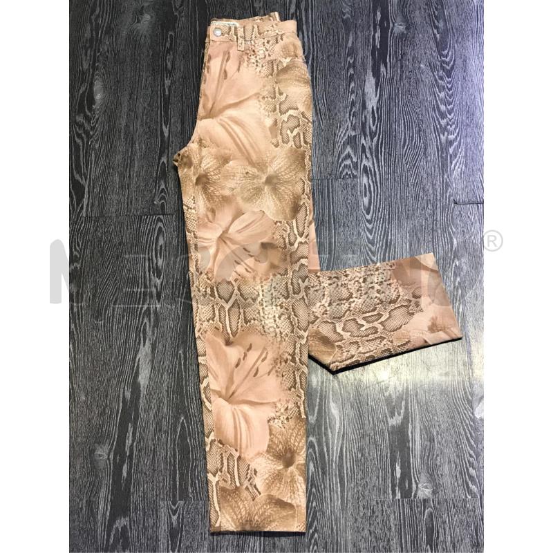 PANTALONE DONNA KRIZIA MARRONE PITONATO | Mercatino dell'Usato Moncalieri bengasi 3