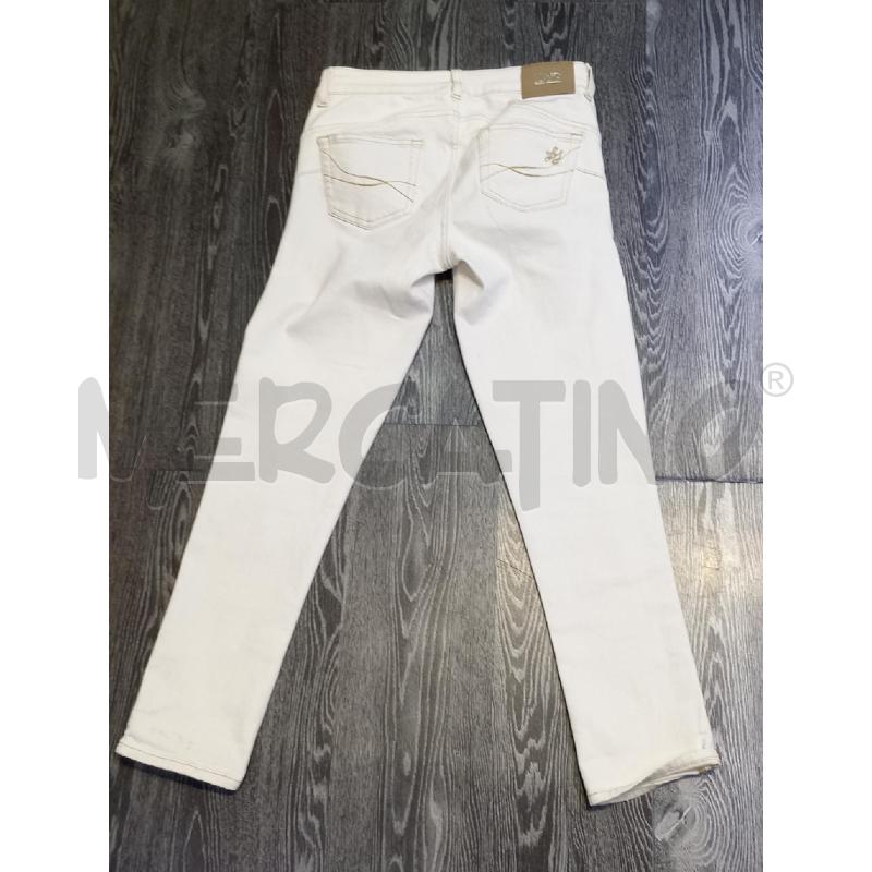 PANTALONE DONNA LIU JO BIANCO JEANS | Mercatino dell'Usato Moncalieri bengasi 2