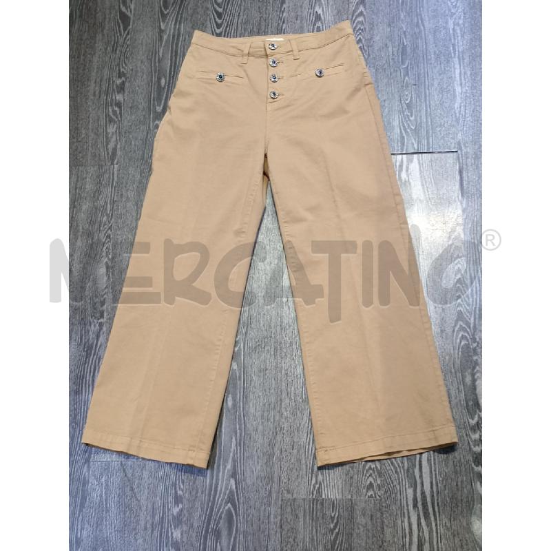 PANTALONE DONNA LIU JO MARRONE ZAMPA | Mercatino dell'Usato Moncalieri bengasi 1