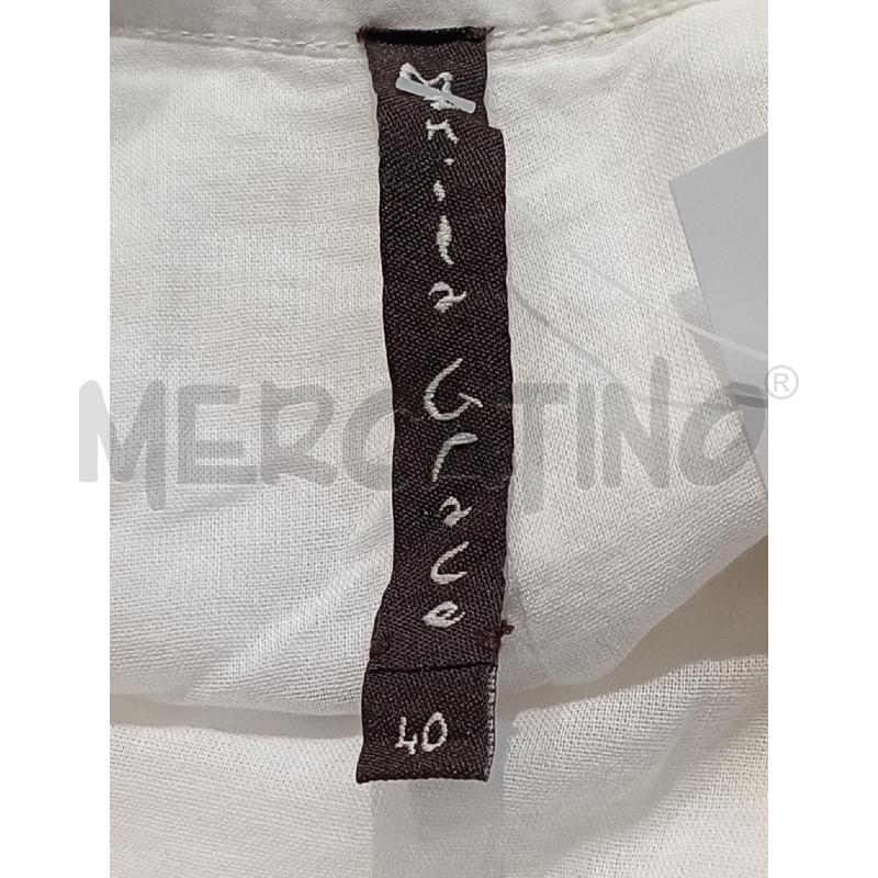 PANTALONE DONNA MANILA GRACE BIANCO CON MARGHERITE  | Mercatino dell'Usato Moncalieri bengasi 5