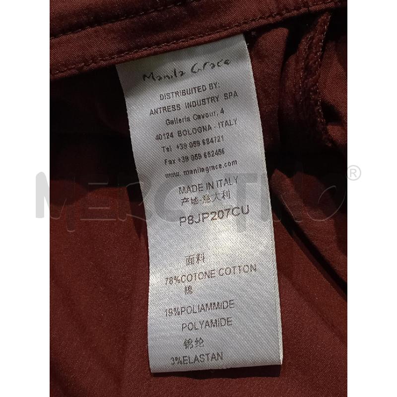 PANTALONE DONNA MANILA GRACE BORDEAUX LARGO | Mercatino dell'Usato Moncalieri bengasi 3