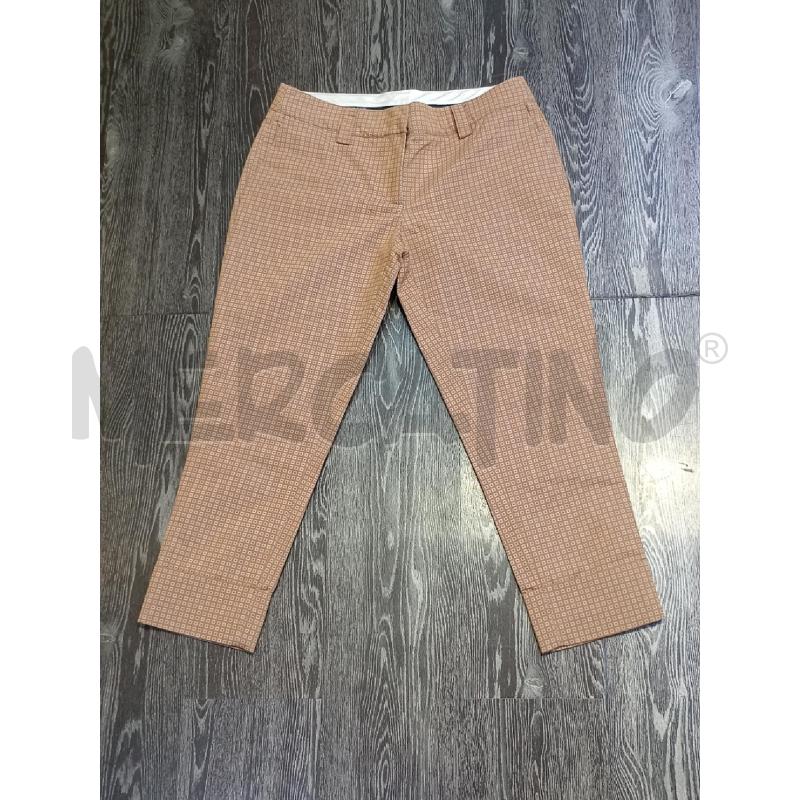PANTALONE DONNA MANILA GRACE MARRONE QUADRETTINI TASCA CHINO | Mercatino dell'Usato Moncalieri bengasi 1