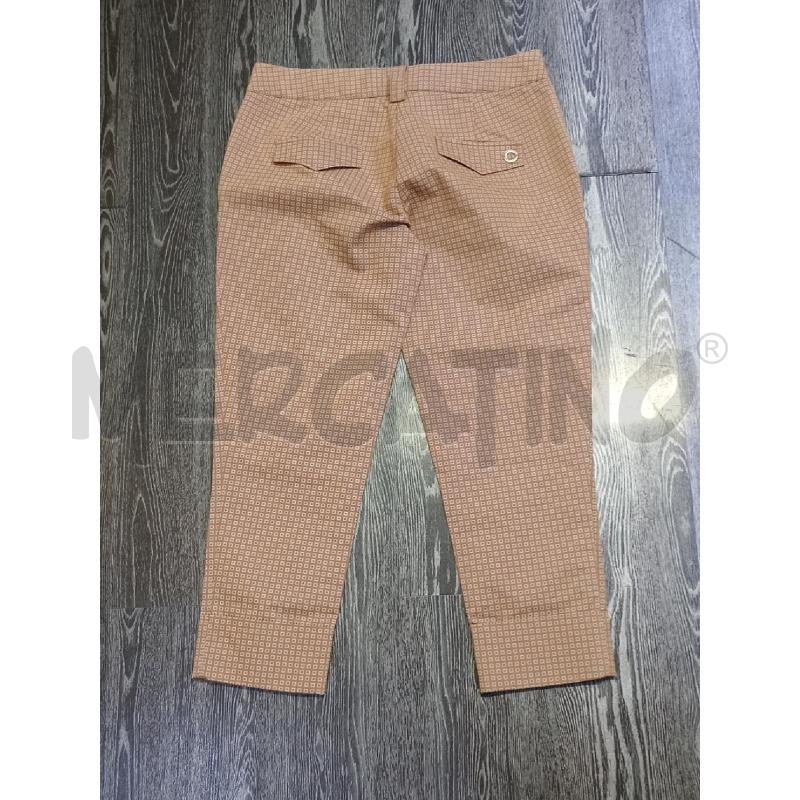PANTALONE DONNA MANILA GRACE MARRONE QUADRETTINI TASCA CHINO | Mercatino dell'Usato Moncalieri bengasi 2