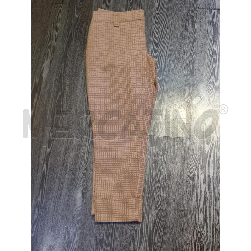 PANTALONE DONNA MANILA GRACE MARRONE QUADRETTINI TASCA CHINO | Mercatino dell'Usato Moncalieri bengasi 3