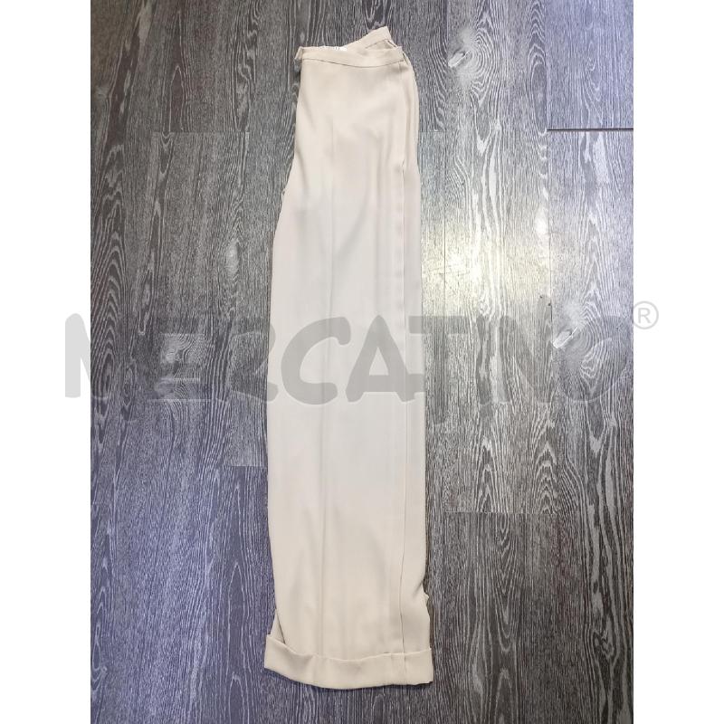 PANTALONE DONNA MARELLA BEIGE CHIARO GAMBA LARGA | Mercatino dell'Usato Moncalieri bengasi 3