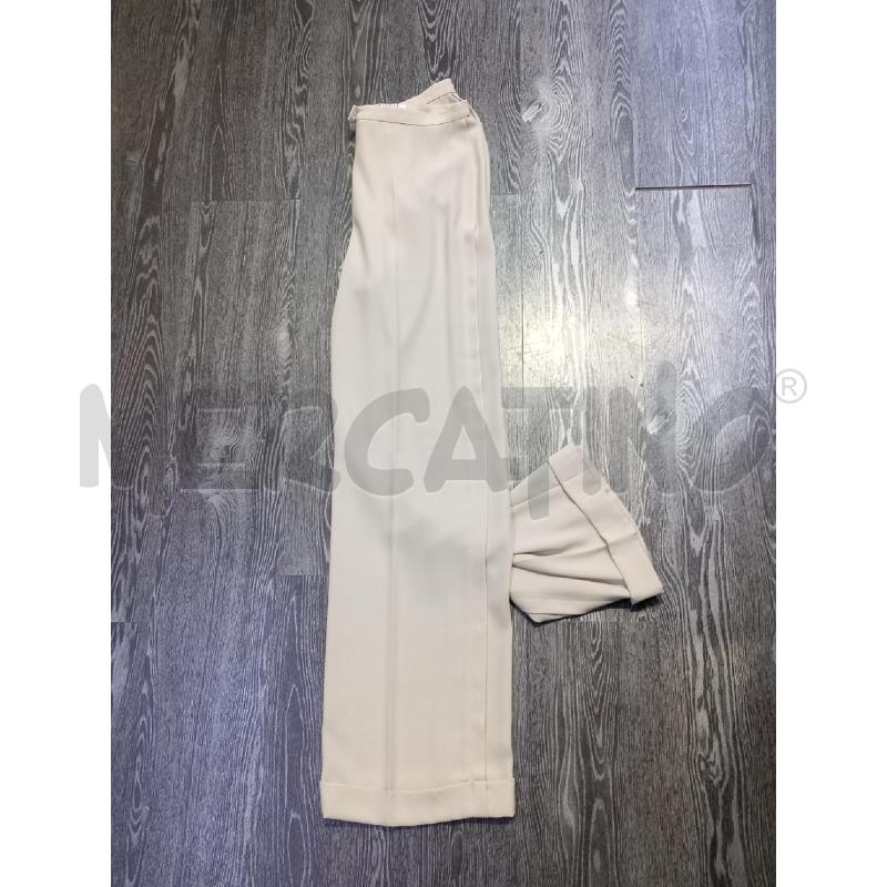 PANTALONE DONNA MARELLA BEIGE CHIARO GAMBA LARGA | Mercatino dell'Usato Moncalieri bengasi 4