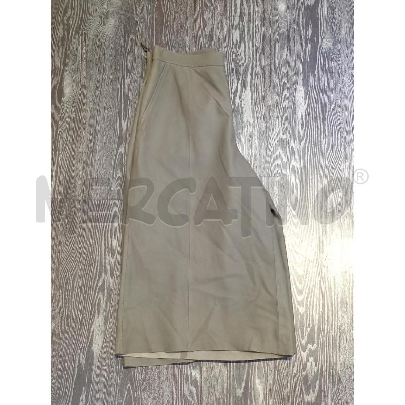 PANTALONE DONNA MARRONE LARGO PELLE | Mercatino dell'Usato Moncalieri bengasi 3