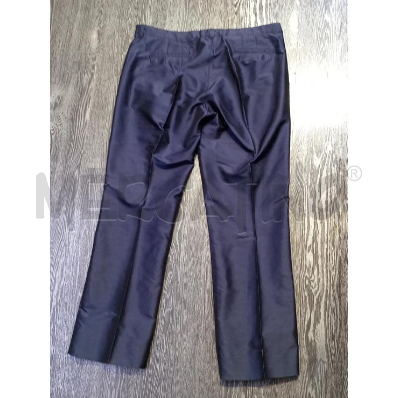PANTALONE DONNA MAX MARA BLU LUCIDO  | Mercatino dell'Usato Moncalieri bengasi 2