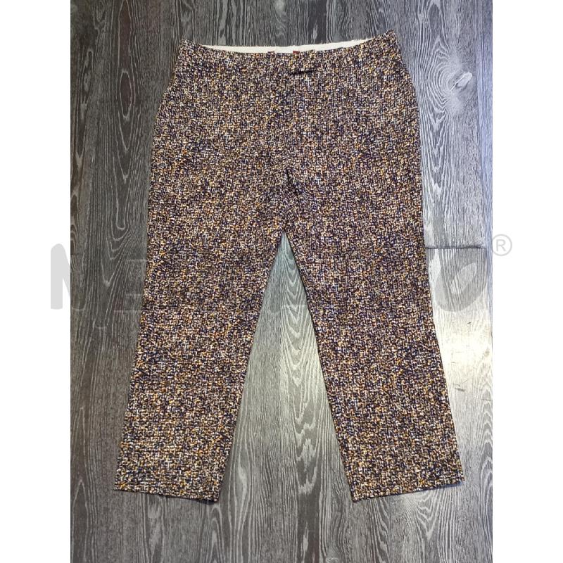 PANTALONE DONNA MAX MARA MARRONE FANTASIA ARANCIO | Mercatino dell'Usato Moncalieri bengasi 1