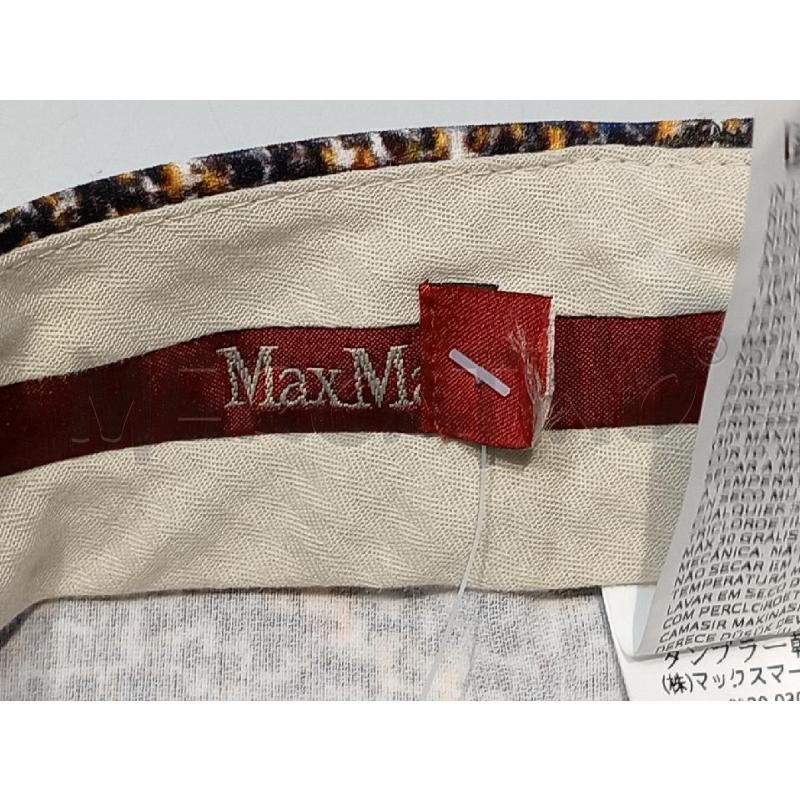 PANTALONE DONNA MAX MARA MARRONE FANTASIA ARANCIO | Mercatino dell'Usato Moncalieri bengasi 4