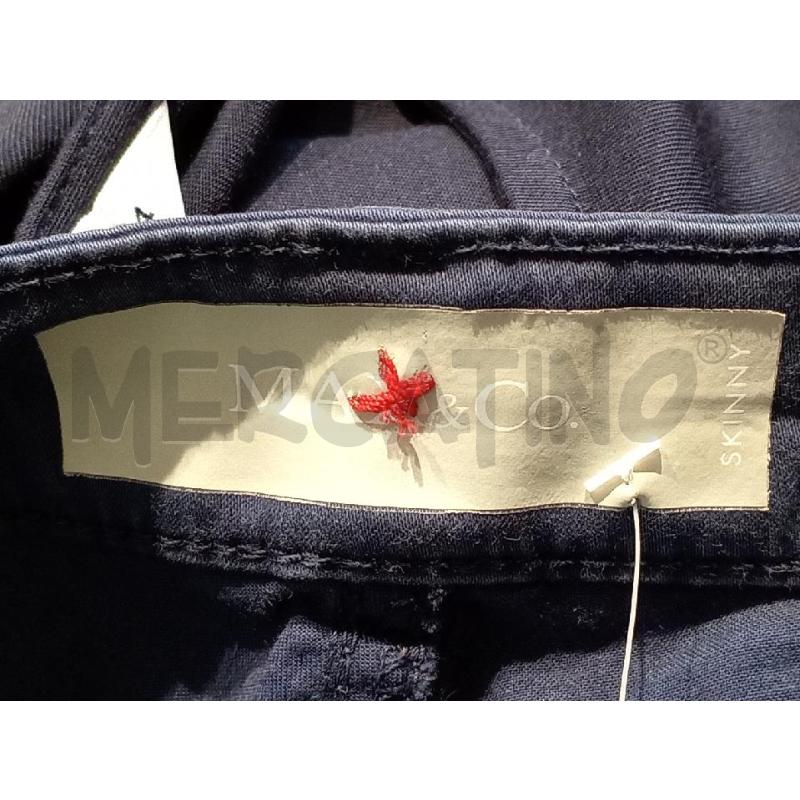 PANTALONE DONNA MAX & CO BLU SLIM | Mercatino dell'Usato Moncalieri bengasi 5
