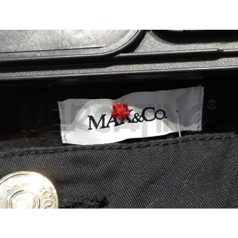 PANTALONE DONNA MAX & CO NERO  | Mercatino dell'Usato Moncalieri bengasi 5