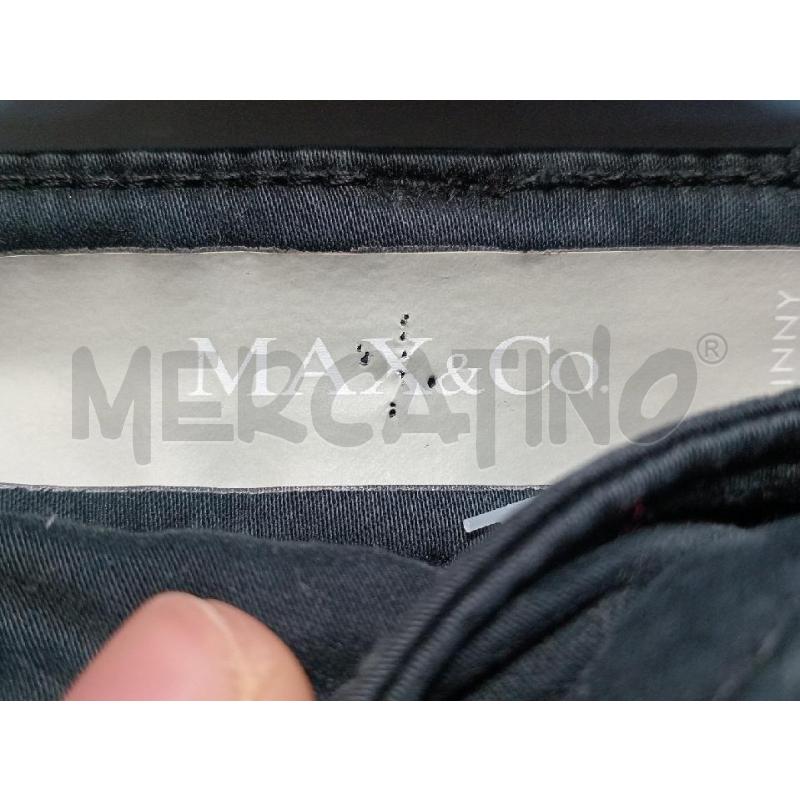 PANTALONE DONNA MAX & CO NERO REGULAR | Mercatino dell'Usato Moncalieri bengasi 5