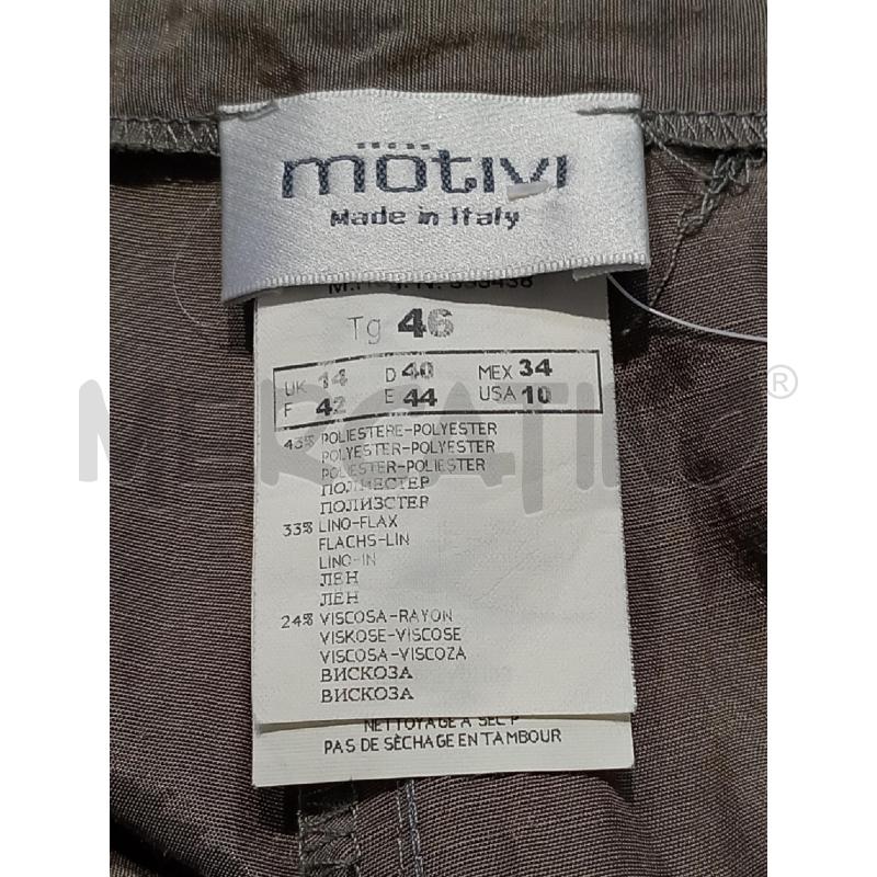 PANTALONE DONNA MOTIVI GRIGIO LARGO | Mercatino dell'Usato Moncalieri bengasi 5