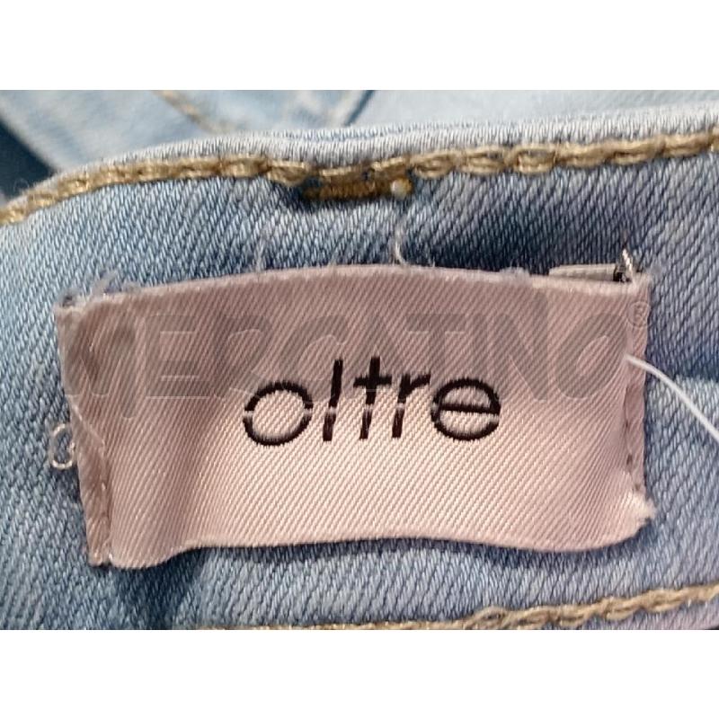 PANTALONE DONNA OLTRE JEANS SKYNNI CON BRILLANTINI | Mercatino dell'Usato Moncalieri bengasi 5