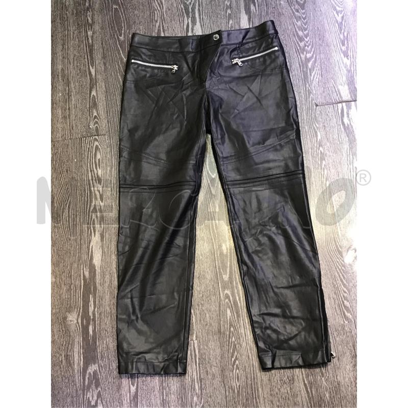 PANTALONE DONNA PATRIZIA PEPE ECOPELLE NERO | Mercatino dell'Usato Moncalieri bengasi 1