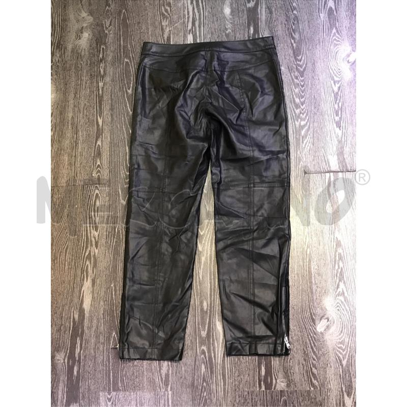 PANTALONE DONNA PATRIZIA PEPE ECOPELLE NERO | Mercatino dell'Usato Moncalieri bengasi 2