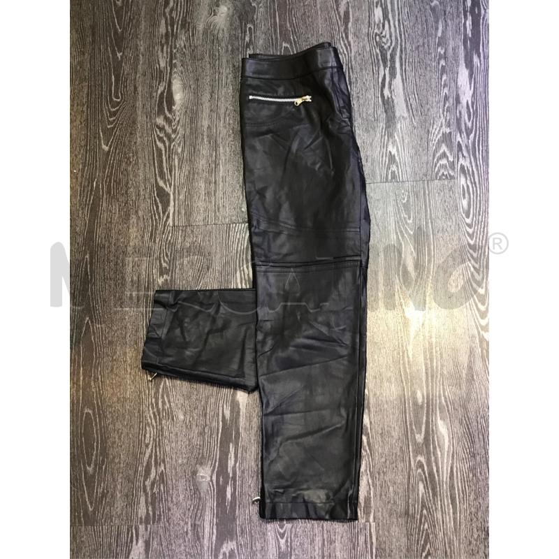 PANTALONE DONNA PATRIZIA PEPE ECOPELLE NERO | Mercatino dell'Usato Moncalieri bengasi 3