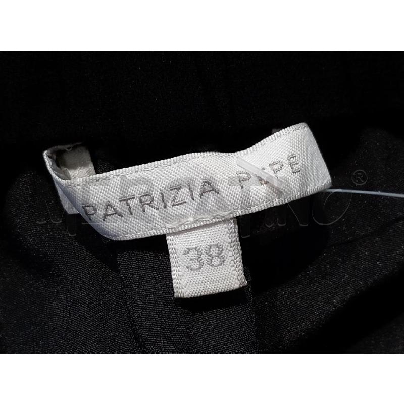 PANTALONE DONNA PATRIZIA PEPE N ERO CON PAILLETES VERDI BIANCHE LATERALI | Mercatino dell'Usato Moncalieri bengasi 4