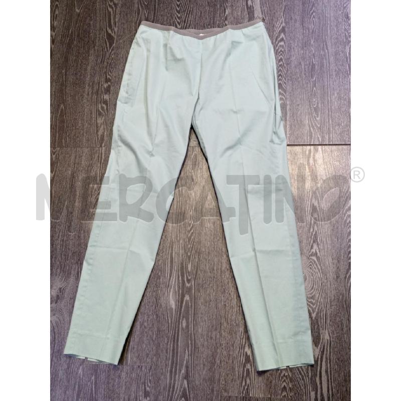 PANTALONE DONNA PESERICO AZZURRO BORDO GRIGIO | Mercatino dell'Usato Moncalieri bengasi 1