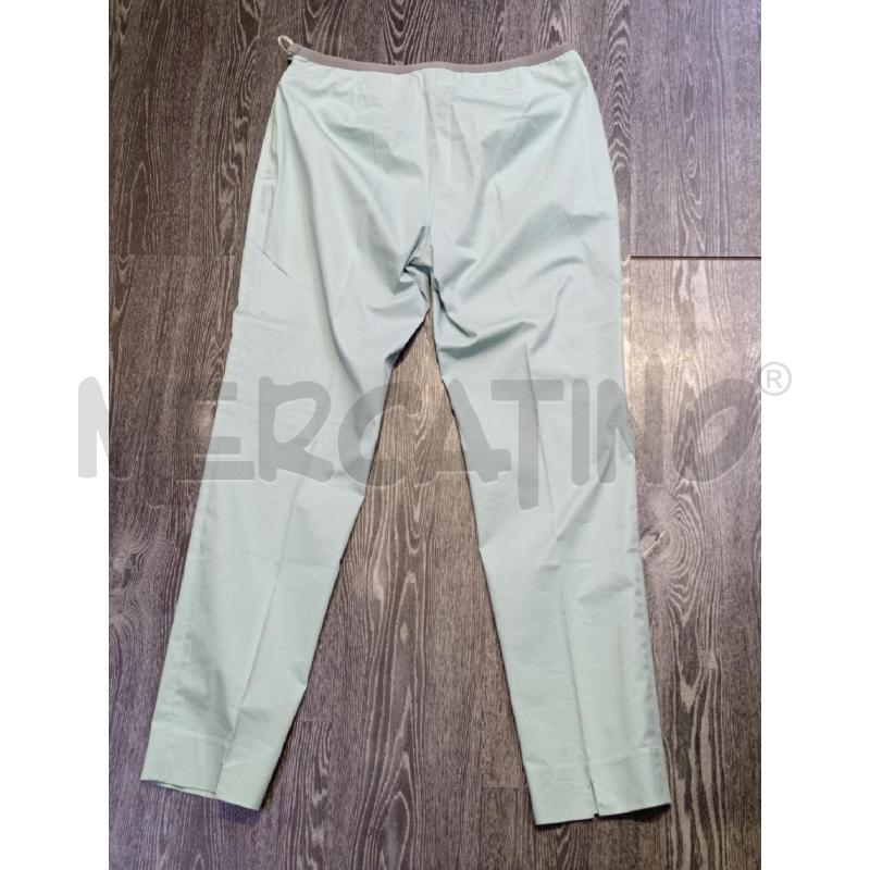 PANTALONE DONNA PESERICO AZZURRO BORDO GRIGIO | Mercatino dell'Usato Moncalieri bengasi 2
