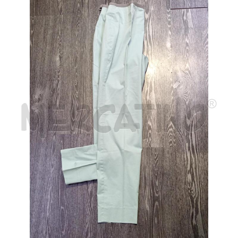 PANTALONE DONNA PESERICO AZZURRO BORDO GRIGIO | Mercatino dell'Usato Moncalieri bengasi 3