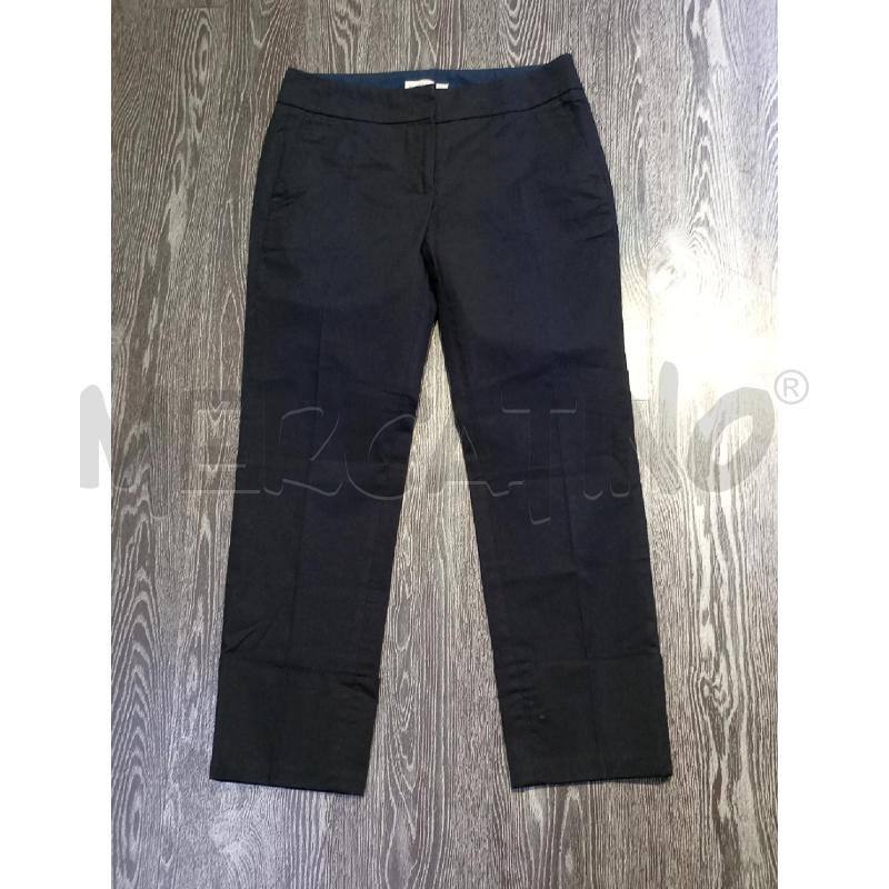 PANTALONE DONNA PESERICO NERO TASCA CHINO CON RISVOLTO | Mercatino dell'Usato Moncalieri bengasi 1